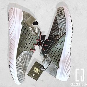 (Size 5) Athletic Works Grey Running Shoes NWT